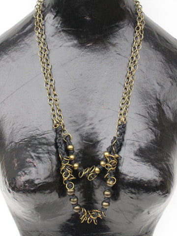 Leanne (#106) Brass knotted