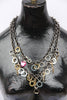 Electricity (#201) Gunmetal chain with nuts n' bolts and charms