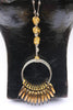 Juniper (#202) Safety pin pendant