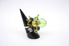 Monique (#502) Green & gold cluster cocktail rings