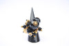 Natashka (#501) Black & gold tone cluster rings