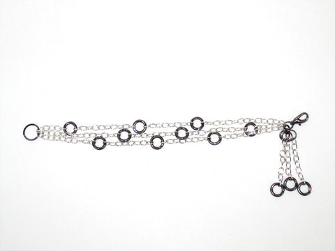 Franie (#827) Silver and gunmetal