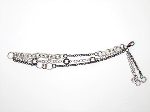 Tenny (#828) Silver and gunmetal